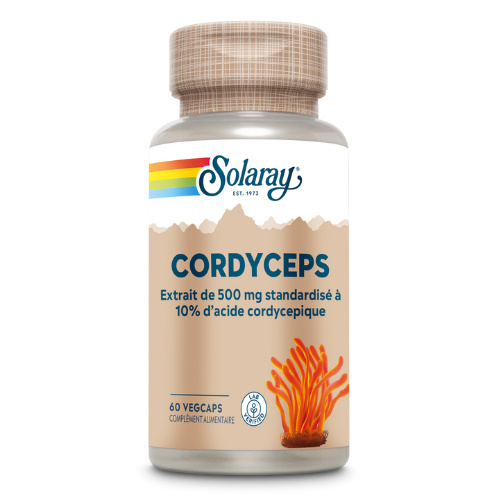 Cordyceps 60 capsules végétales  - Solaray