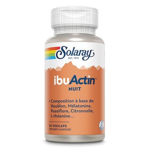 IbuActin™ Nuit 30 vegcaps  - Solaray
