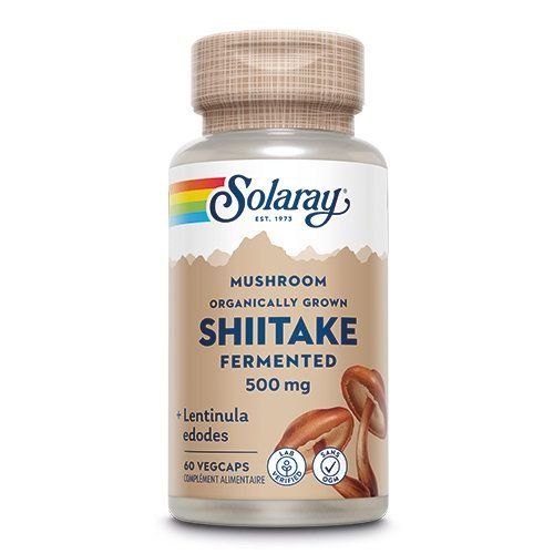 Shitaké fermenté 500mg 60 vegcaps  - Solaray