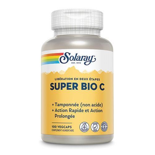 Super Bio C 100 vegcaps  - Solaray