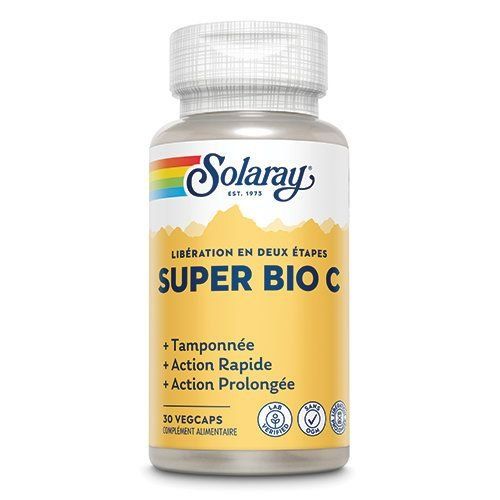 Super Bio C 30 vegcaps  - Solaray
